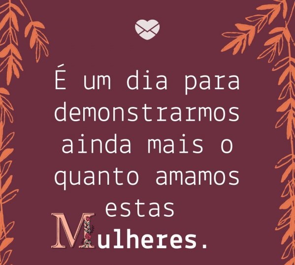 Feliz Dia das Mães