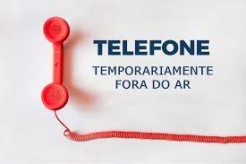 Telefone fixo do sindicato apresentando problemas técnicos